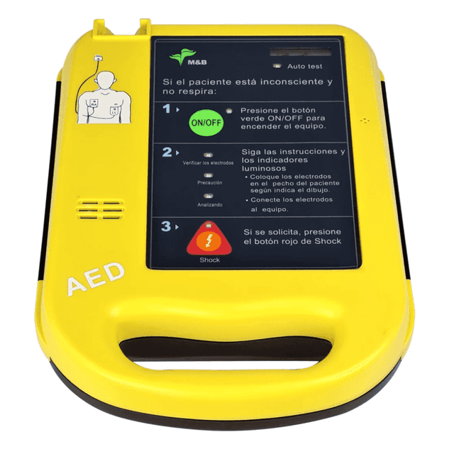 Desfibrilador Externo Automático DEA AED-7000 Certificado ISP Chile